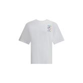 Casablanca White Cotton T-Shirt
